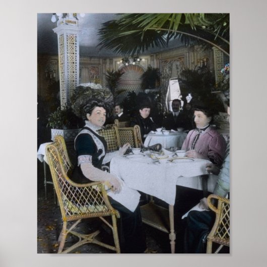 RMSタイタニック1クラス乗客贅沢楽しむ度 ポスター (正面)