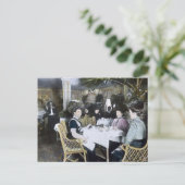 RMSタイタニック1クラス乗客贅沢楽しむ度 ポストカード (スタンド正面)