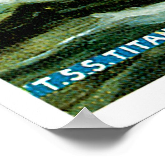 RMSタイタニック ポスター (角)