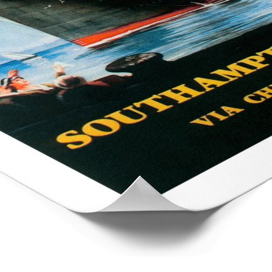 RMSタイタニック – 世界最大の定期船100周年 ポスター (角)