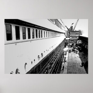 RMSタイタニック：乗客が乗り出す ポスター