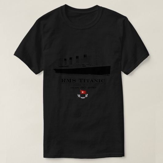 RMSタイタニック Tシャツ (デザイン正面)