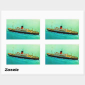 RMSパルシア 長方形シール (シート)