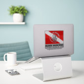 RMSローネ(最高の難破) シール (デスク上のノートパソコン)