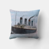 RMS巨大なサウサンプトンの未婚の旅行のヴィンテージ1912年 クッション (裏面)