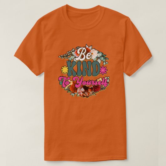Rms00728自分に優しく Tシャツ (デザイン正面)