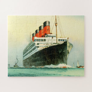 RMS Aquitania Cunardライン船 ジグソーパズル