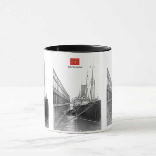 RMS Carpathia マグカップ (中央)
