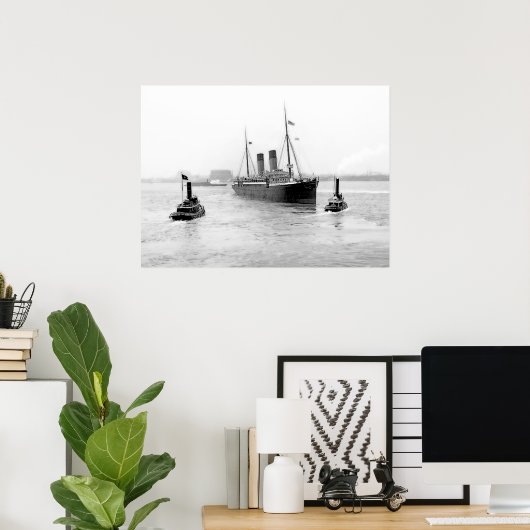RMS Majestic ポスター (ホームオフィス)