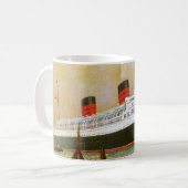 RMS Mauretainia コーヒーマグカップ (正面左)