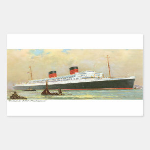 RMS Mauretainia 長方形シール