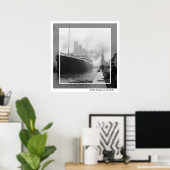 RMS Titanic before departure ポスター (ホームオフィス)