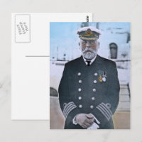 RMSタイタニック大尉エドワード・J・スミス ポストカード | Zazzle.co.jp