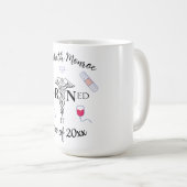 RNが獲得 コーヒーマグカップ (正面右)