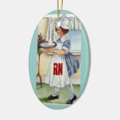 RNのクリスマスのオーナメント セラミックオーナメント (左)