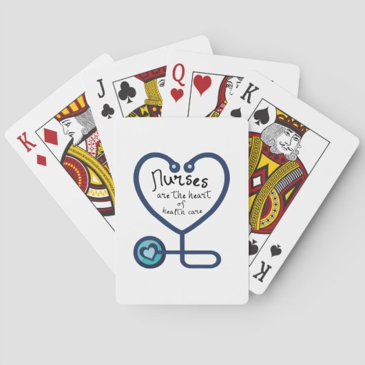 RNの公認看護師のギフト トランプ (裏面)
