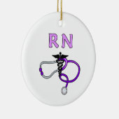 RNの聴診器 セラミックオーナメント (右)