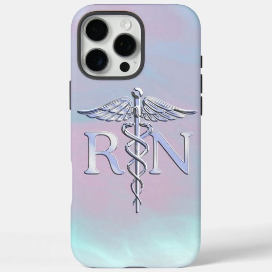 RNカドゥセスメディカルマザーパールデコール Case-Mate iPhoneケース (裏面)