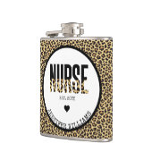 RNチーテパーソナライズされたーナース卒業ギフト フラスク (左)