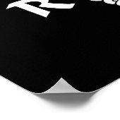 RNナースと医療記号ポスター ポスター (角)