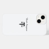 RNナースパーソナライズされたアップル/サムスン電話ケース Case-Mate iPhoneケース (裏面 (横))