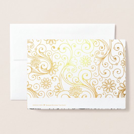 RNナース卒業ありがとうメモ写真+メッセージ 箔カード (裏面封筒付き)