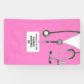 RNナース卒業パーティバナー 横断幕 (横)