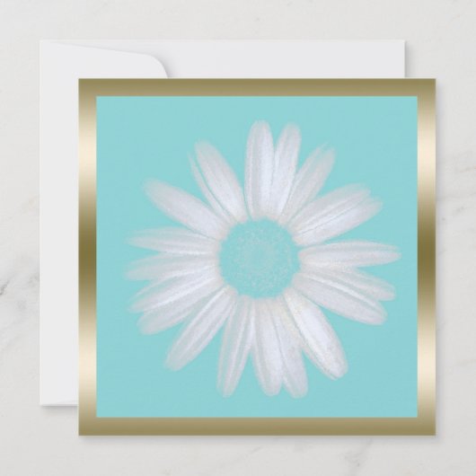 RNナース卒業党 | デイジーピン留め式 招待状 (裏面)