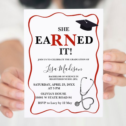 RNナース卒業党 招待状