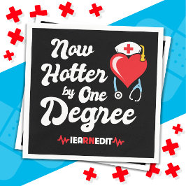 RNナース卒業It登録ナース スタンダードカクテルナプキン