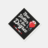 RNナース卒業It登録ナース スタンダードカクテルナプキン (角)