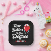 RNナース卒業It登録ナース ペーパープレート (パーティー)