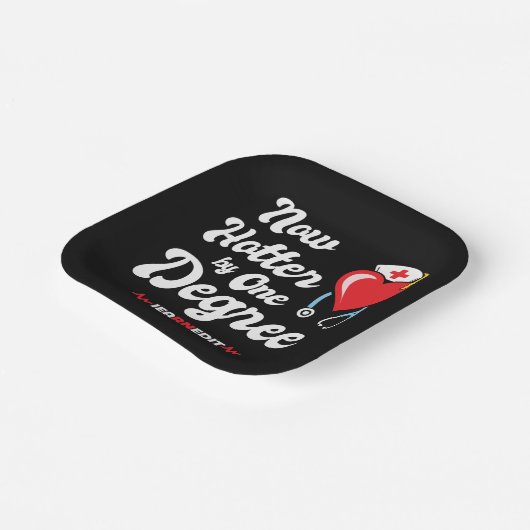 RNナース卒業It登録ナース ペーパープレート (傾斜あり)