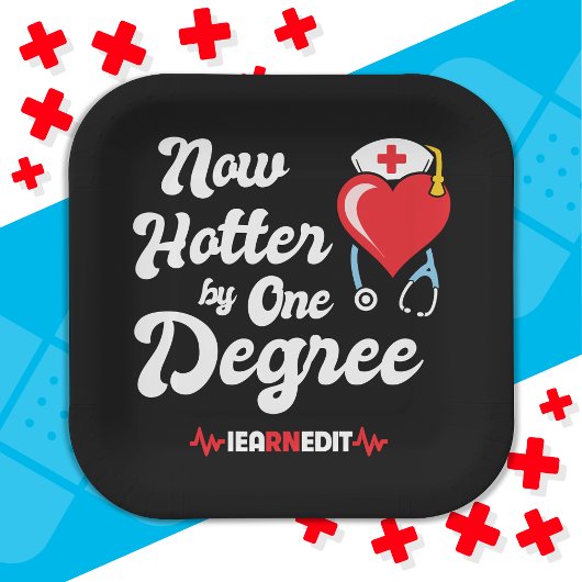 RNナース卒業It登録ナース ペーパープレート