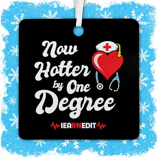 RNナース卒業It登録ナース メタルオーナメント