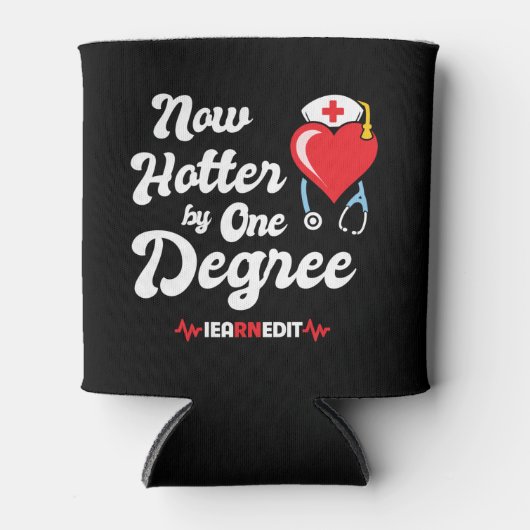 RNナース卒業It登録ナース 缶クーラー (正面)