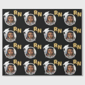 RNナース大学院写真卒業 ラッピングペーパー (フラット)