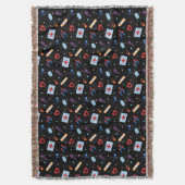 RNナース看護学生 |医師の医療パターン スローブランケット (正面縦)