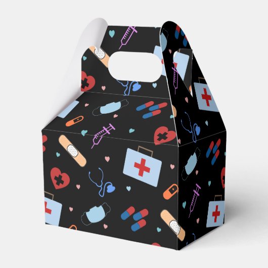 RNナース看護学生 |医師の医療パターン フェイバーボックス (裏面サイド)