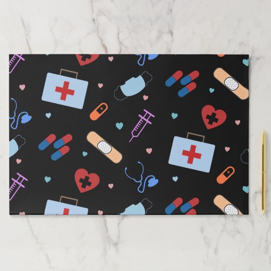 RNナース看護学生 |医師の医療パターン ペーパーパッド (インサイチュ)