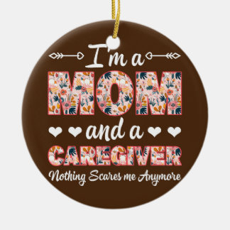 RNナース私は母親であり、介護者は何の怖れもない セラミックオーナメント