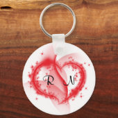 RNハート キーホルダー (正面)