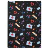 RNパーソナライズされたナース |医師の医療パターン クリップボード (裏面)