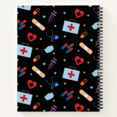 RNパーソナライズされたナース |医師の医療パターン ノートブック (裏面)