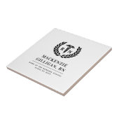 RNパーソナライズされた看護学校卒業エレガント タイル (側面)