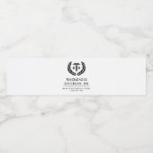 RNパーソナライズされた看護学校卒業エレガント ペットボトルラベル (シングルラベル)