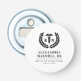 RNパーソナライズされた看護学校卒業エレガント 栓抜き