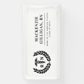 RNパーソナライズされた看護学校卒業エレガント 横断幕 (縦)