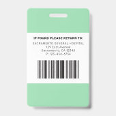 RNモダンナース バッジ (裏面)