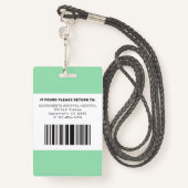 RNモダンナース バッジ (裏面ランヤード)